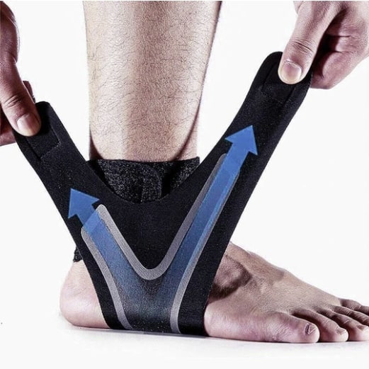 Adjustable Ankle Compression Brace 2
