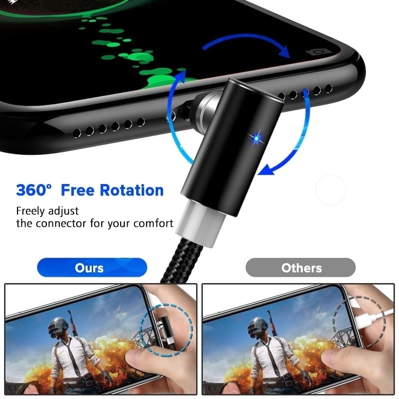 Indestructible Magnetic 3-In-1 Cable 2
