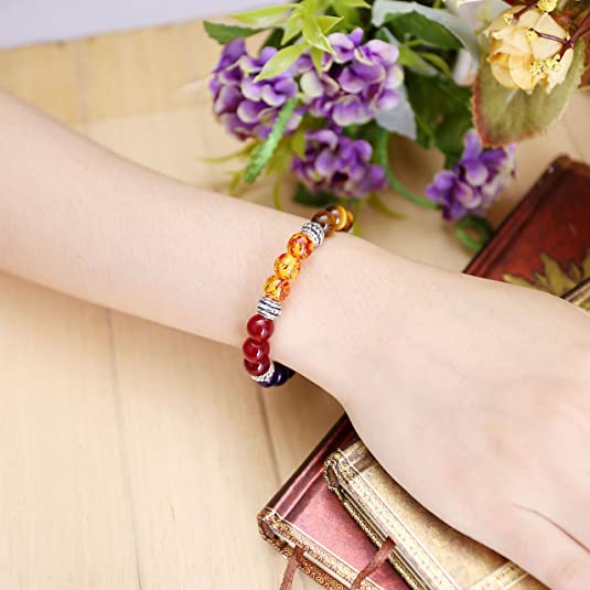 Align Yourself 7 Chakra Healing Crystals Bracelet 3